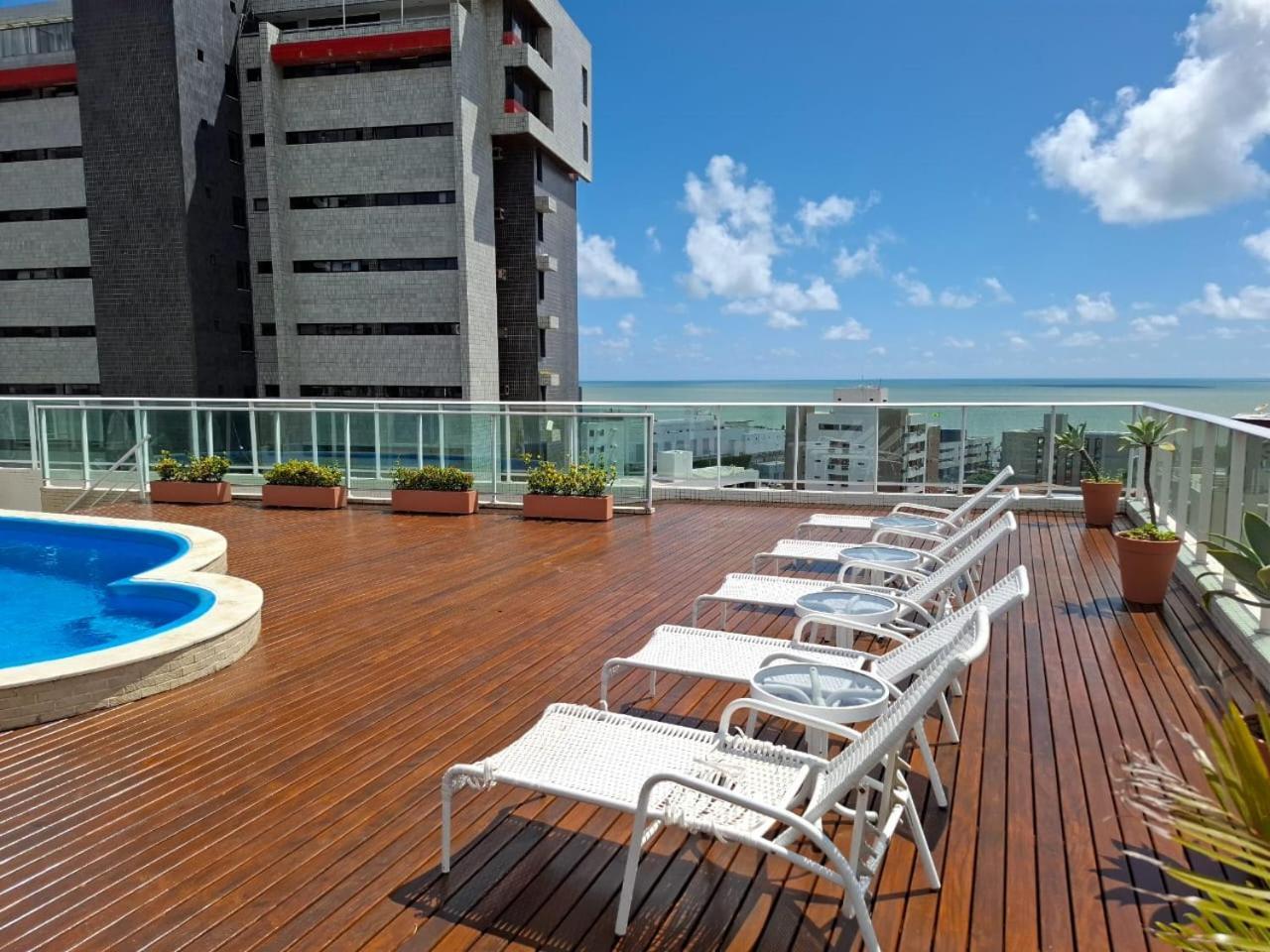 Verde Mar Manaira - Apto Na Praia De Manaira Em João Pessoa Esterno foto